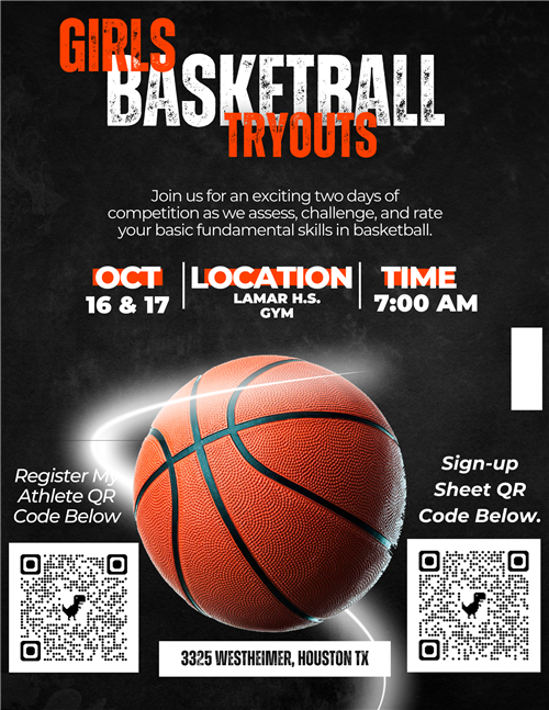 2024 Basketball tryouts